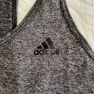 ADIDAS Charcoal running shirt - Size M